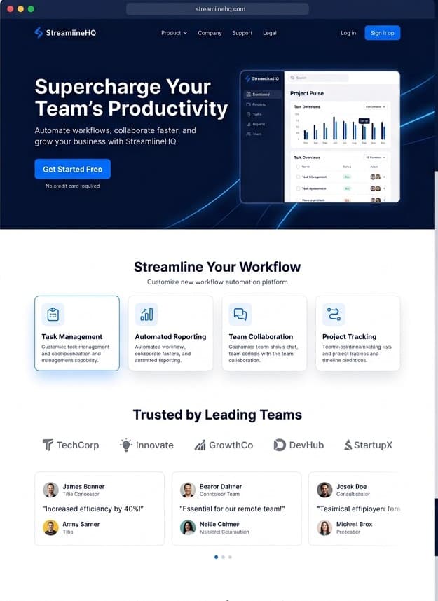 Landing Page