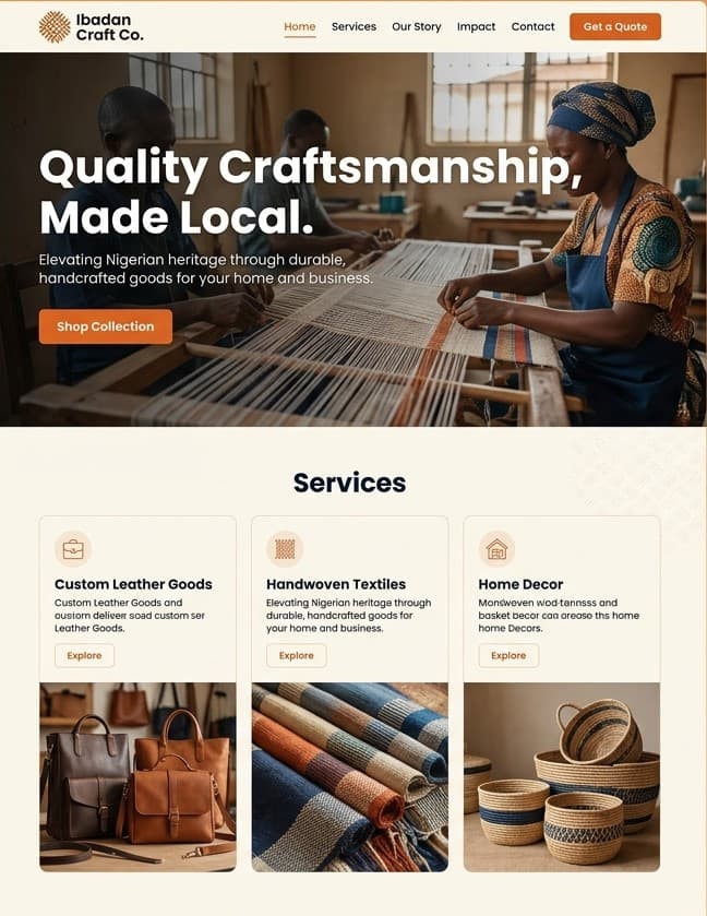 Business Website